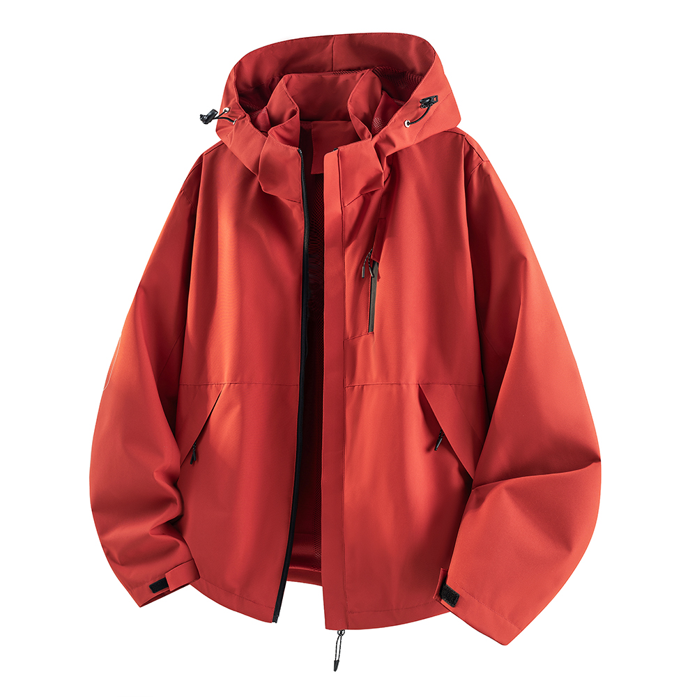 Running Gear Jacket - 남성용 방수 하이킹 재킷 대형 사이즈