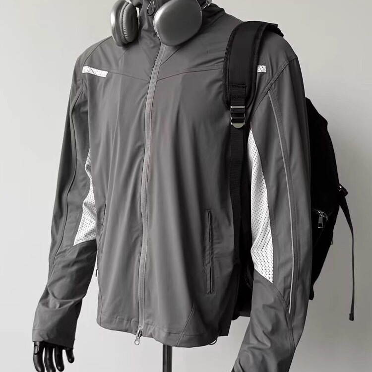 Running Gear Jacket - 야외 러닝용 레인 재킷 남녀공용 경량