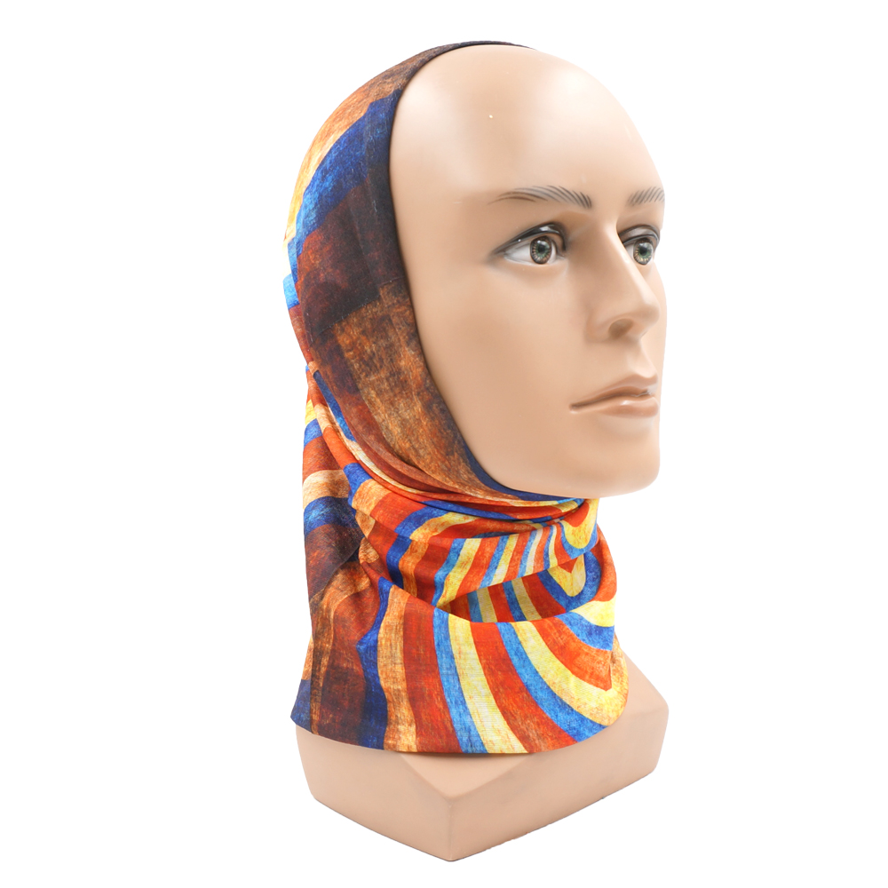 Sprial Stripes Neck Gaiter Geo - Running Gear Youtube 리뷰 및 가격