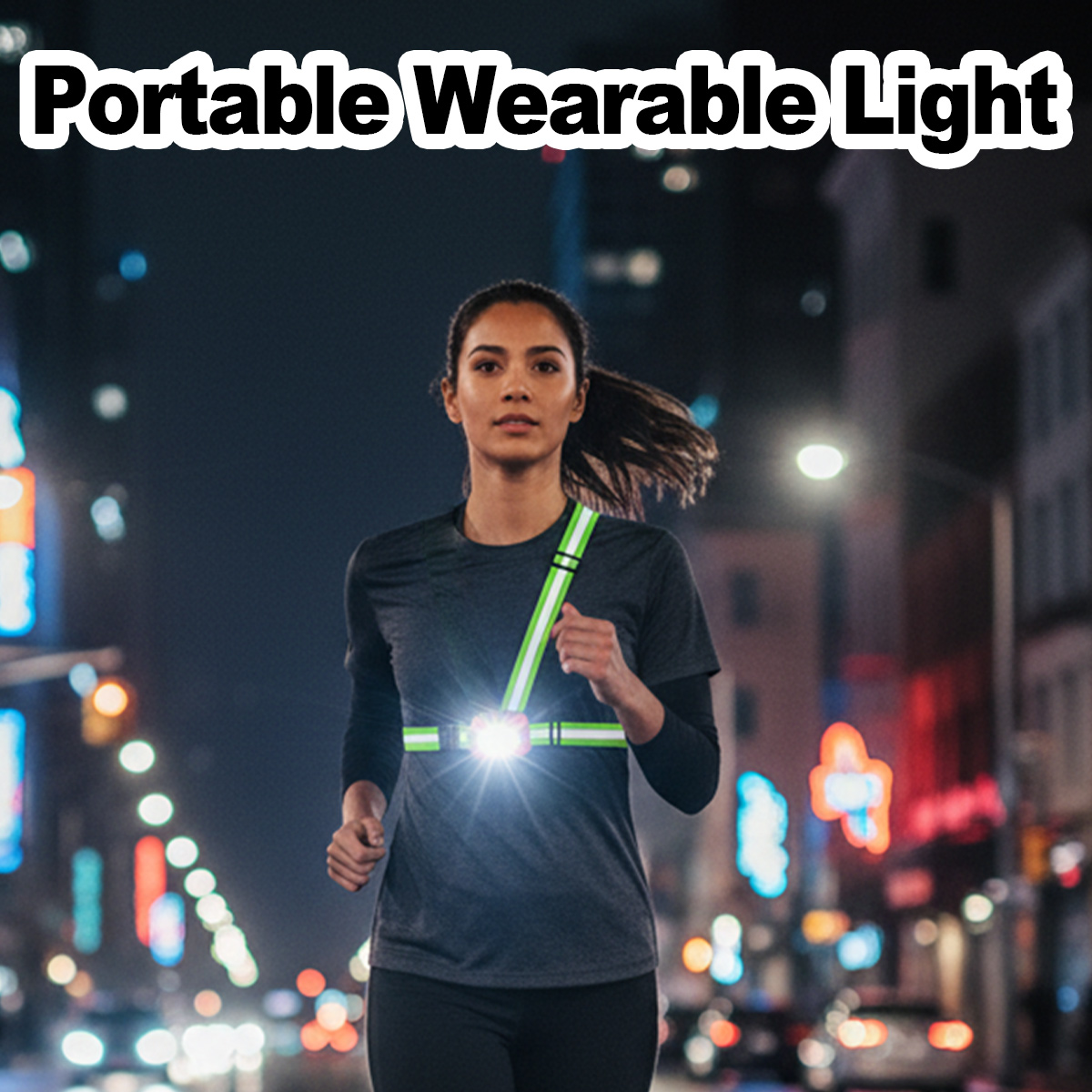 러닝 라이트 USB 충전식 방수 경량 웨어러블 손전등  - Running Gear For Night 리뷰 및 가격