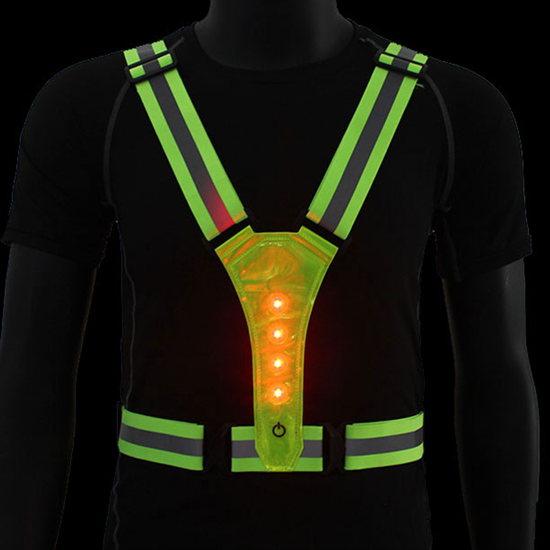 남성과 여성을 위한 조정 가능한 LED 달리기 및 사이 - Running Gear For Night 리뷰 및 가격